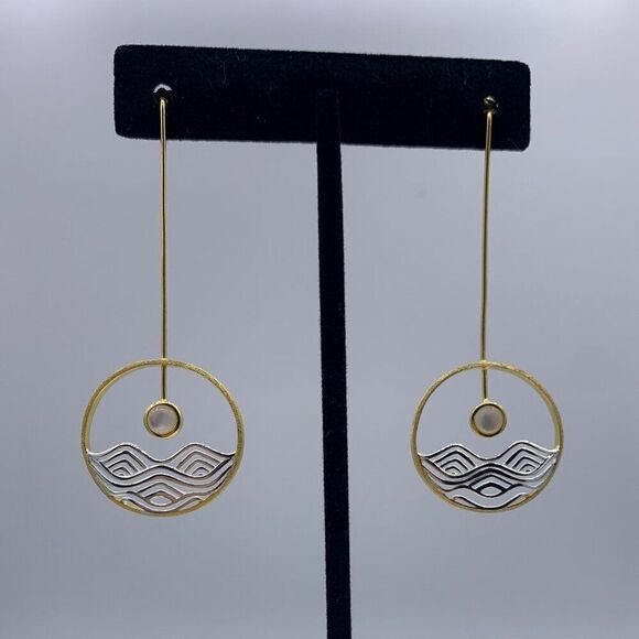 Ring, new, gold coloured stainless steel, adjustable, heart, cigar band - Picture 16 of 16